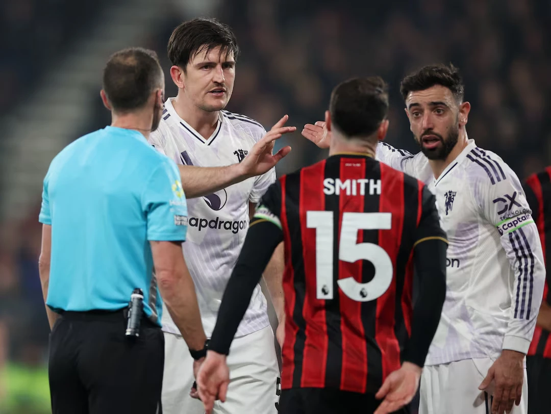 Bournemouth 2-2 Man Utd: How Harry Maguire’s England Recall Ended In A Brutal Red Card